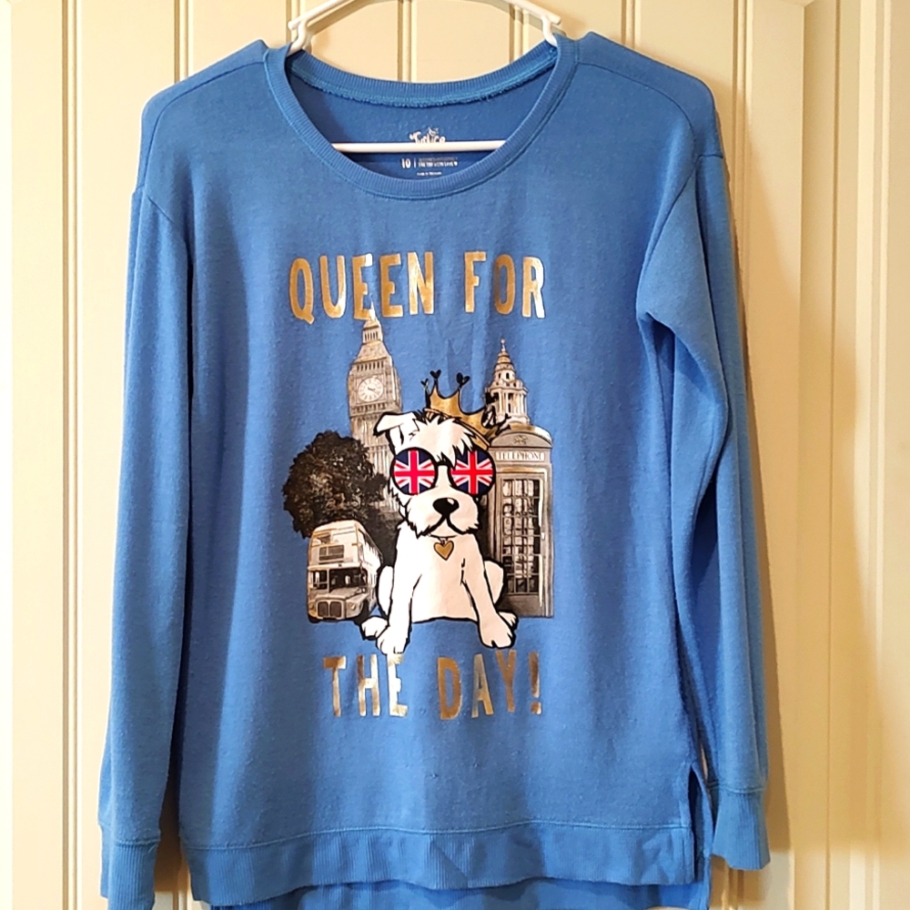 Like New Girls Justice Sweater